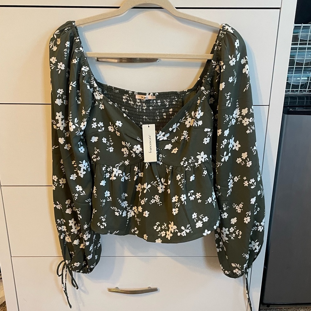 NWT Francesca blouse